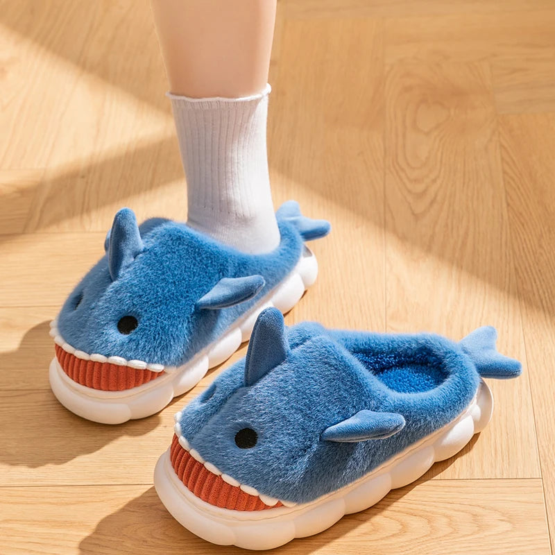 Fluffy Slippers Women Home Flat Cartoon Luxury Designer Shoes Girls Cute Fashion Winter Platform Fuzzy Fur Slides Warm Footwear
