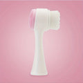 1PC Silicone Facial Scrub Manual Facial Scrub Soft Hair Cleaning Brush Double-Sided Massage Brush